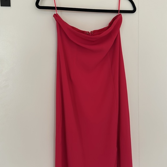 Medium Superdown pink strapless dress - Picture 5 of 6